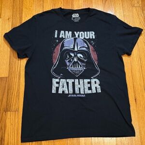 Adult Star Wars Darth Vader I Am Your Father T-Shirt Size Large